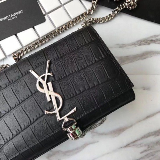 Replica Borse YSLSaint Laurent Piccolo Kate Monogram Nappa in nappa nera Replica Borse YSLSaint Laurent Piccolo Kate Monogram Nappa in nappa nera