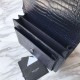 Replica Borsa YSL Saint Laurent Media da sole lucida blu coccodrillo a rilievo Replica Borsa YSL Saint Laurent Media da sole lucida blu coccodrillo a rilievo