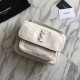 Replica Borsa YSL Saint Laurent Niki catena media bianca Replica Borsa YSL Saint Laurent Niki catena media bianca
