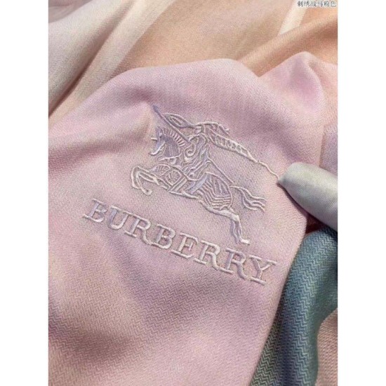 Replica Classic Grande Check Cashmere Sciarpa Rosa