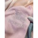 Replica Classic Grande Check Cashmere Sciarpa Rosa