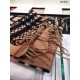 Replica Sciarpa in Cashmere Classic in Camel Check e Lace Replica Sciarpa in Cashmere Classic in Camel Check e Lace