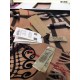 Replica Sciarpa in Cashmere Classic in Camel Check e Lace Replica Sciarpa in Cashmere Classic in Camel Check e Lace