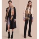 Replica Sciarpa in Cashmere Classic in Camel Check e Lace Replica Sciarpa in Cashmere Classic in Camel Check e Lace