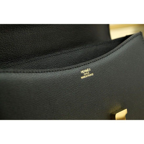 Replica Borse Hermes Constance in pelle nera Epsom Replica Borse Hermes Constance in pelle nera Epsom