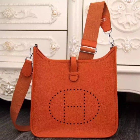 Replica Borsa Hermes Evelyne II TPM e III PM Arancione Replica Borsa Hermes Evelyne II TPM e III PM Arancione