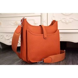 Borsa Hermes Evelyne II TPM e III PM Arancione