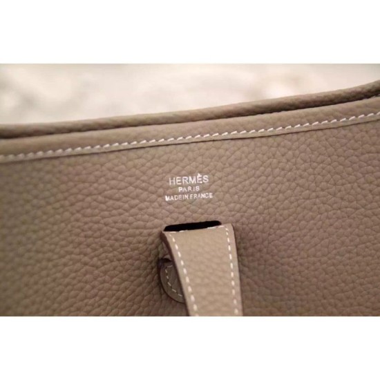 Replica Borse Hermes Evelyne III PM Grigio Replica Borse Hermes Evelyne III PM Grigio