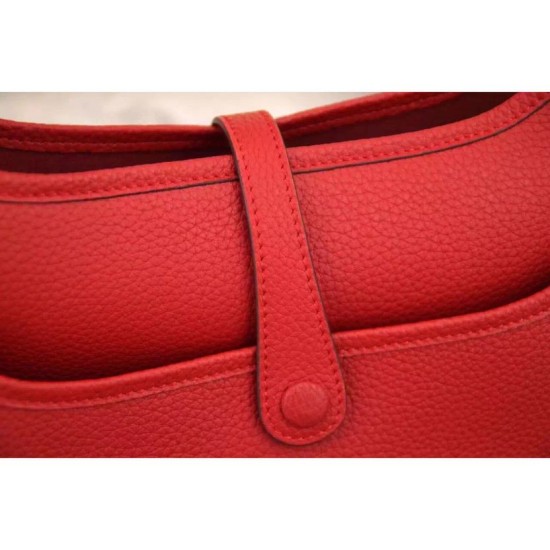 Replica Hermes Evelyne II TPM e III PM Borse Vermillion