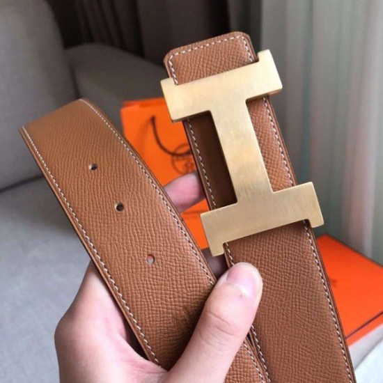 Replica Cinturino Hermes Constance 2 fibbia per cintura oro Epsom 42MM cinturino Replica Cinturino Hermes Constance 2 fibbia per cintura oro Epsom 42MM cinturino