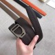 Replica Hermes Etrier Cintura con fibbia Cinturino Clemence 32 mm cioccolato Replica Hermes Etrier Cintura con fibbia Cinturino Clemence 32 mm cioccolato