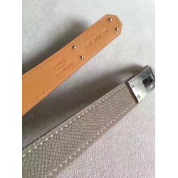 Cintura Hermes Kelly Taupe Epsom Donna