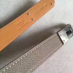 Cintura Hermes Kelly Taupe Epsom Donna