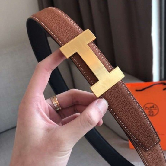 Replica Cintura reversibile Hermes Quizz 32mm marrone Clemence Replica Cintura reversibile Hermes Quizz 32mm marrone Clemence