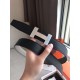 Replica Cintura reversibile Hermes Quizz 32mm Clemence grigia Replica Cintura reversibile Hermes Quizz 32mm Clemence grigia