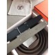 Replica Cintura reversibile Hermes Quizz 32mm Clemence grigia Replica Cintura reversibile Hermes Quizz 32mm Clemence grigia