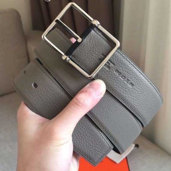 Replica Cintura reversibile Hermes Grey Saddle 38MM Replica Cintura reversibile Hermes Grey Saddle 38MM