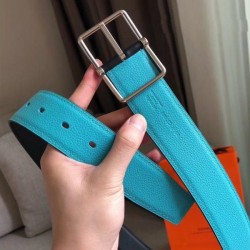 Cintura reversibile Hermes Bleu Obscur da 38 mm