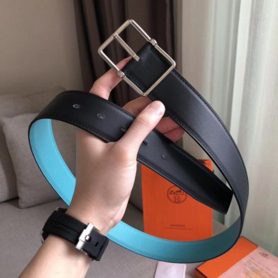 Replica Cintura reversibile Hermes Bleu Obscur da 38 mm Replica Cintura reversibile Hermes Bleu Obscur da 38 mm