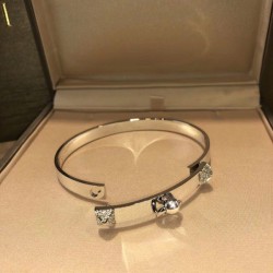 Bracciale Hermes Collier de Chien in argento