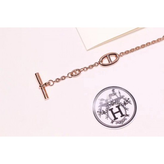 Replica Bracciale Hermes LG Farandole in oro rosa Replica Bracciale Hermes LG Farandole in oro rosa