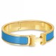 Replica Bracciale Hermes Clic H PM in smalto blu Replica Bracciale Hermes Clic H PM in smalto blu
