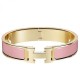 Replica Bracciale Hermes Clic H PM in smalto rosa Replica Bracciale Hermes Clic H PM in smalto rosa