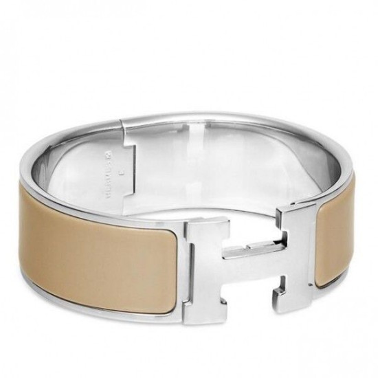 Replica Bracciale Hermes Etoupe con smalto Clic Clac H PM Replica Bracciale Hermes Etoupe con smalto Clic Clac H PM