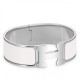 Replica Bracciale Hermes Clic Clac H PM smaltato bianco Replica Bracciale Hermes Clic Clac H PM smaltato bianco