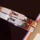 Replica Bracciale Hermes Kelly Piccolo in argento con diamanti Replica Bracciale Hermes Kelly Piccolo in argento con diamanti