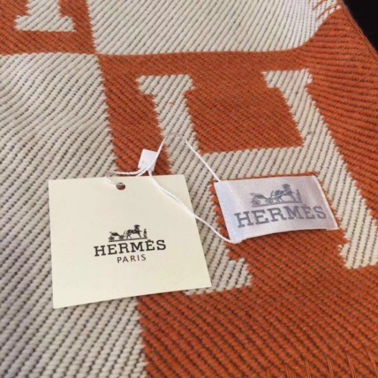 Replica Coperta Hermes Orange Avalon