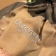 Replica Scialle in cashmere check classico Burberry 75 x 205 albicocca