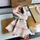 Replica Burberry Cashmere tinta unita Schawl sottile 80 x 200 arancione