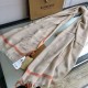Replica Burberry Cashmere tinta unita Schawl sottile 80 x 200 arancione