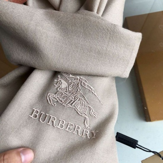 Replica Burberry Cashmere tinta unita Schawl sottile 80 x 200 arancione