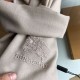Replica Burberry Cashmere tinta unita Schawl sottile 80 x 200 arancione