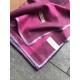 Replica Sciarpa di velluto a trama sottile criptata Burberry classica Viola