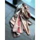 Replica Sciarpa Burberry in velluto a trama sottile classica a sezione sottile marrone