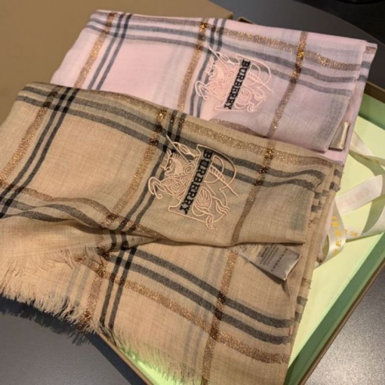 Replica Scialle in cashmere e seta Burberry 130 x 240