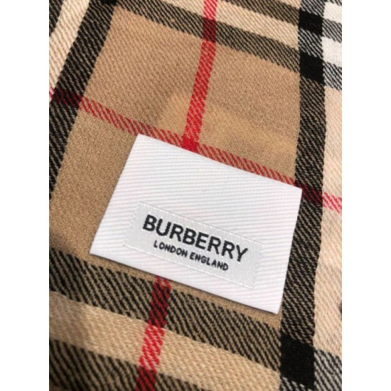 Replica Scialle Burberry in cashmere con motivo Horse check Vintage Check 100 x 200
