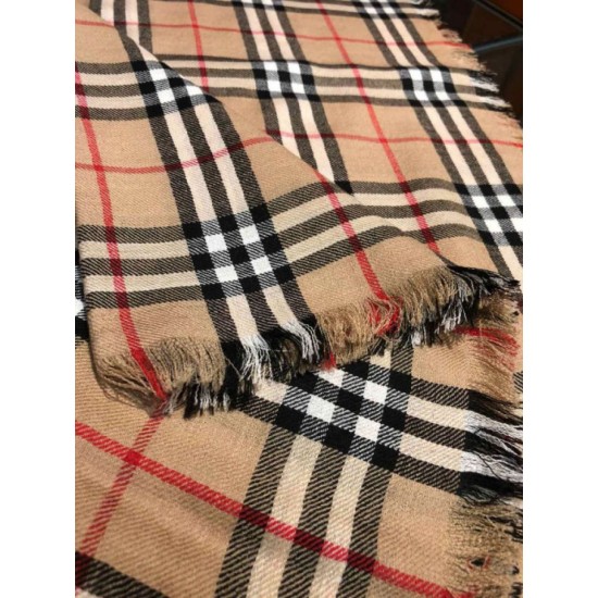 Replica Scialle Burberry in cashmere con motivo Horse check Vintage Check 100 x 200