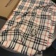 Replica Burberry Scialle in cashmere con motivo Horseferry Check 70 x 200 Nero