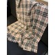 Replica Burberry Scialle in cashmere con motivo Horseferry Check 70 x 200 Nero