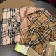 Replica Burberry Scialle in cashmere con motivo Horseferry Check 70 x 200 Nero