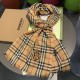 Replica Burberry TB scialle in cashmere con motivo cavallo di cavallo 70 x 200 marrone