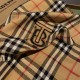 Replica Burberry TB scialle in cashmere con motivo cavallo di cavallo 70 x 200 marrone