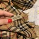 Replica Burberry TB scialle in cashmere con motivo cavallo di cavallo 70 x 200 marrone