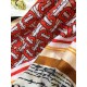 Replica Scialle in cashmere con stampa Oyster Burberry 110 x 200 rosso