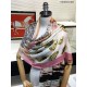 Replica Scialle in cashmere con stampa Oyster Burberry 110 x 200 caffè