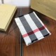 Replica Scialle in cashmere con motivo check classico Burberry 70 x 200 nero